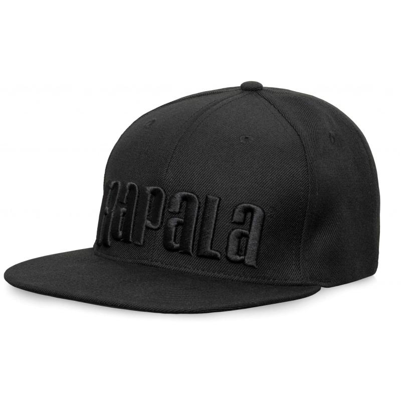 Rapala Black Flat Brim Cap