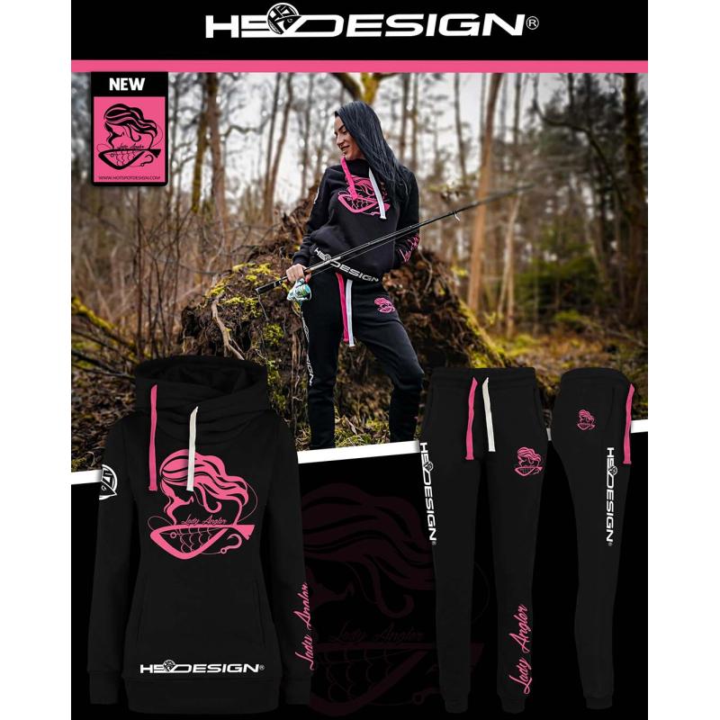 Hotspot Design Hoodie Lady Angler size M