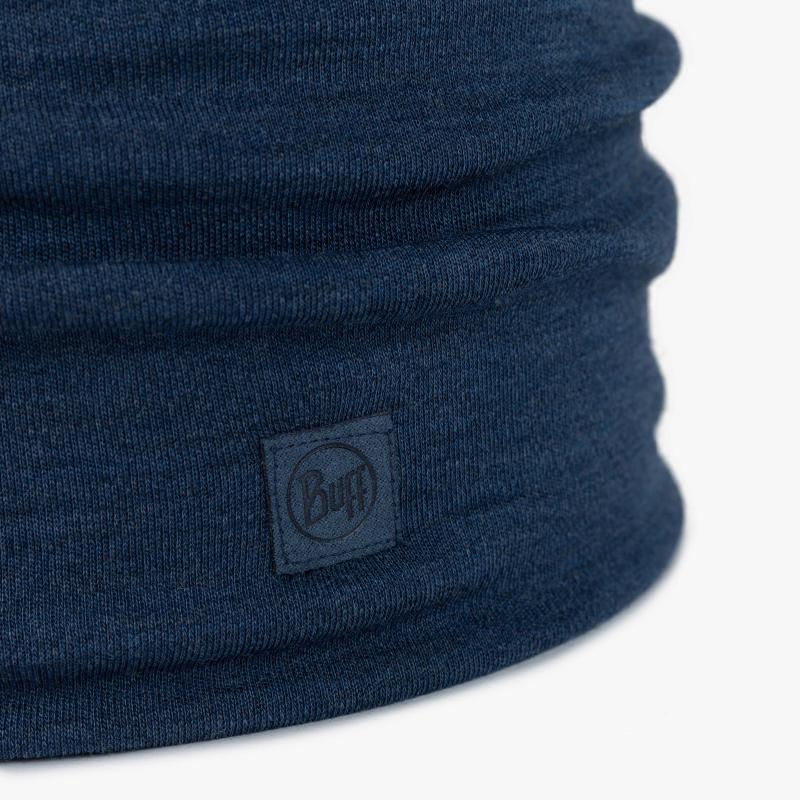 Buff Merino Heavyweight Neck Warmer Solid Night Blue