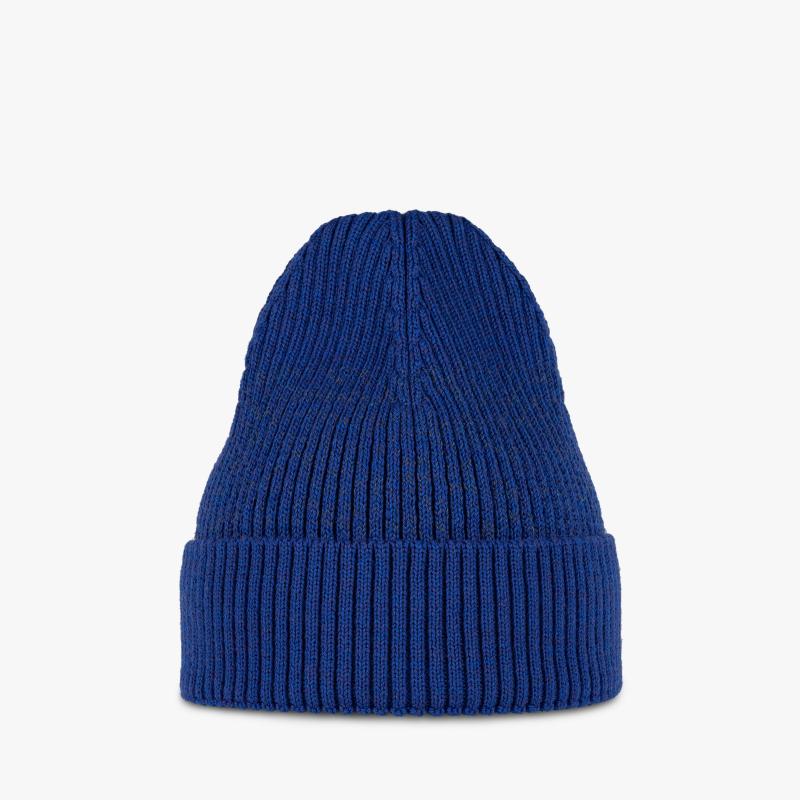 Buff Merino Active Beanie Solid Cobalt