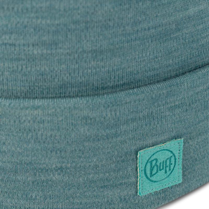 Buff Merino Heavyweight Beanie Solid Pool