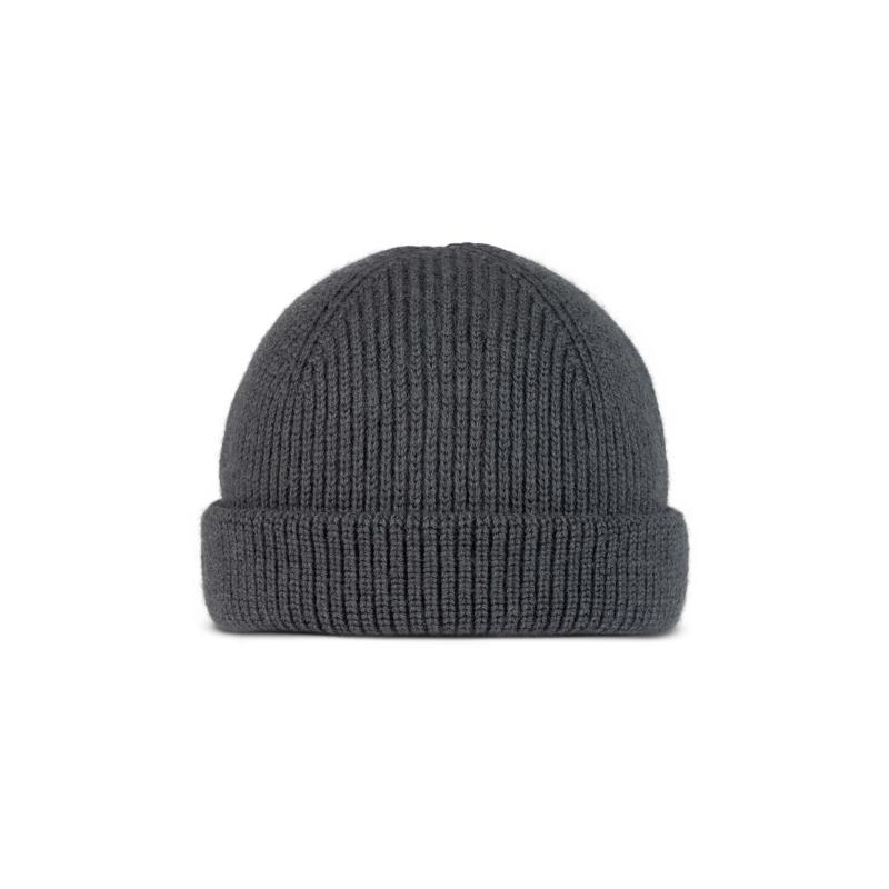 Buff Knitted Beanie Ervin Grey