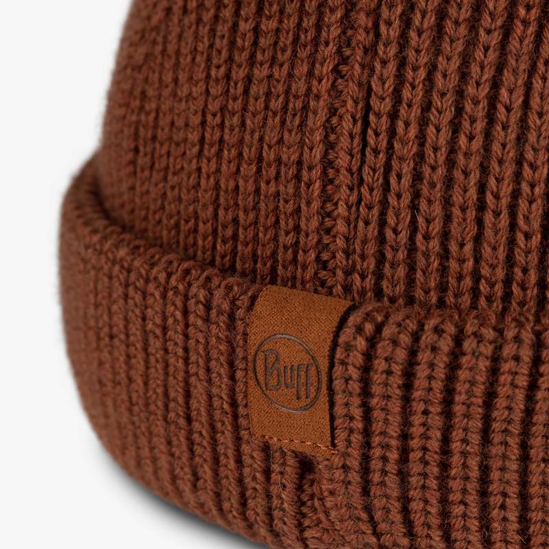 Buff Knitted Beanie Ervin Cinnamon