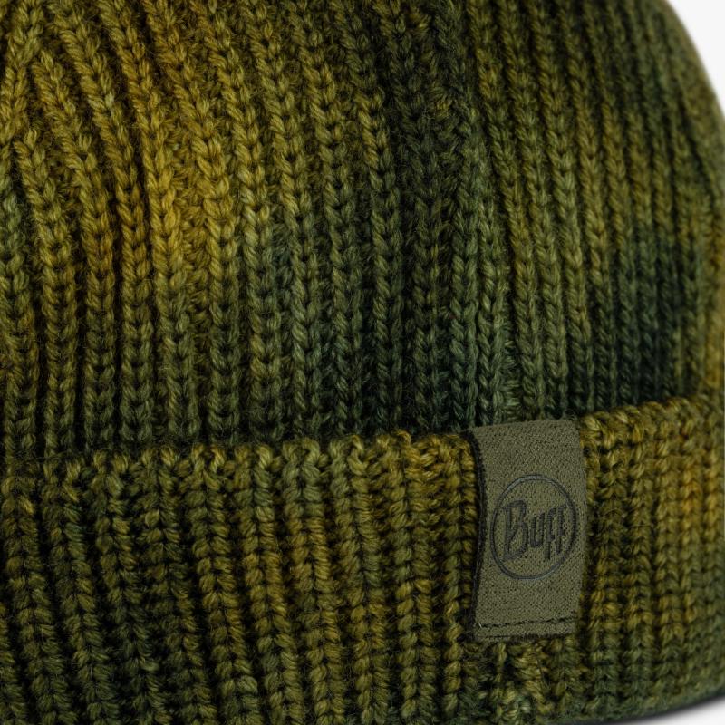 Buff Knitted Beanie Ervin Khaki