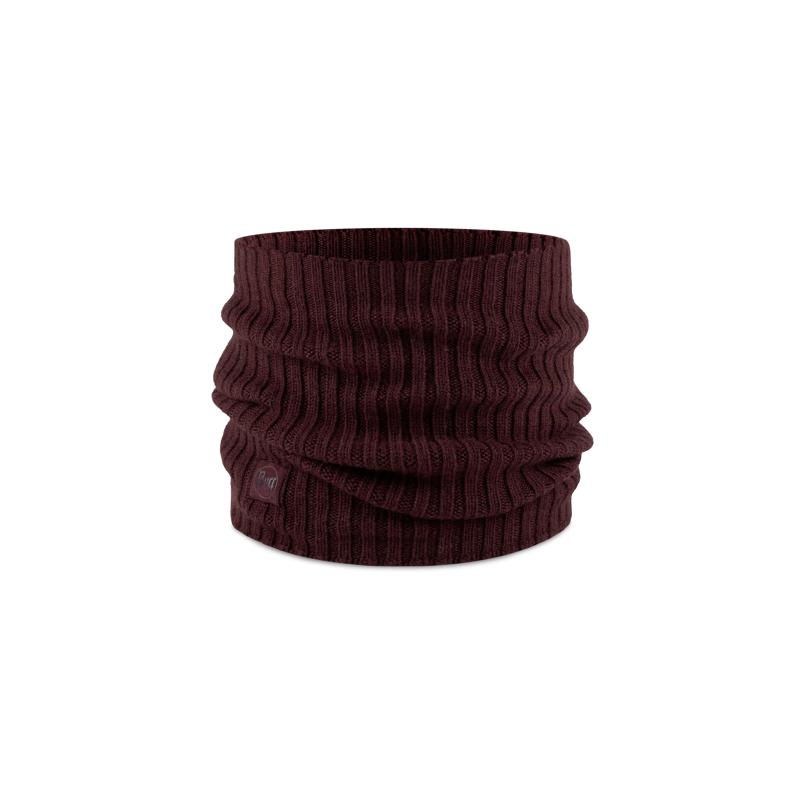 Buff Knitted Neckwarmer Comfort Norval Maroon