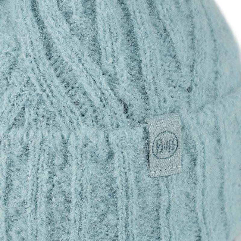 Buff Knitted Beanie Nerla Pool