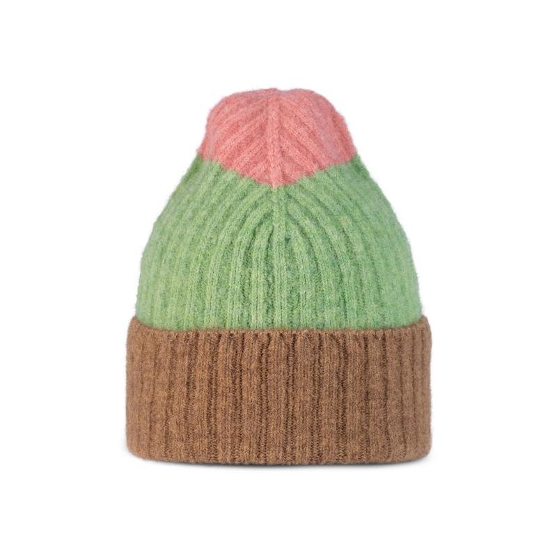 Buff Knitted Beanie Nilah Jade