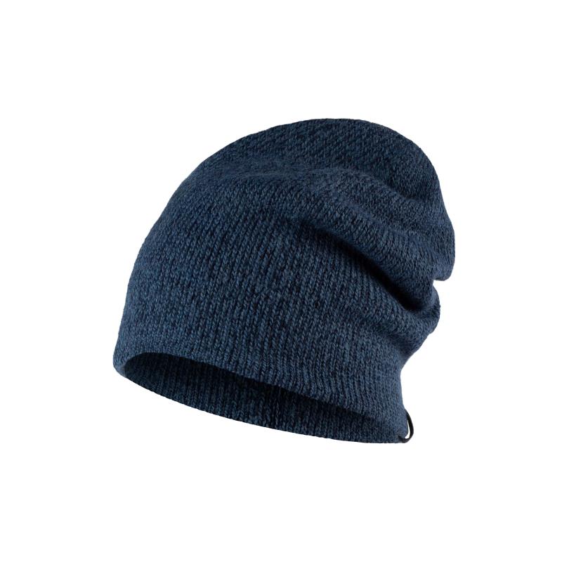 Buff Knitted Hat Jarn Denim