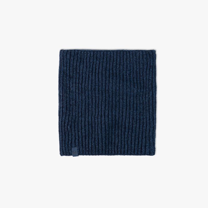 Buff Knitted & Fleece Neckwarmer Jarn Denim