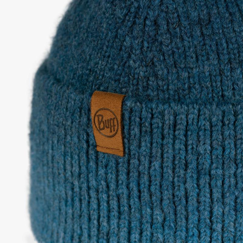 Buff Knitted Beanie Marin Denim