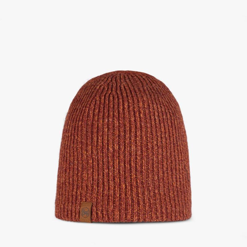 Buff Knitted & Fleece Beanie Lyne Cinnamon