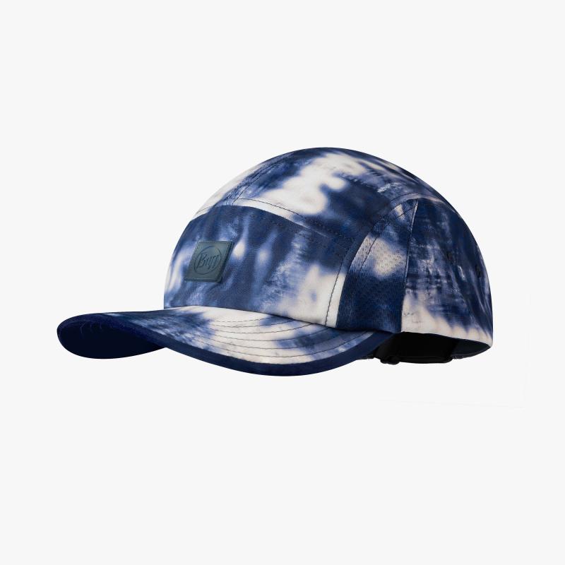 Buff 5 Panel Go Cap Deri Blue S/M