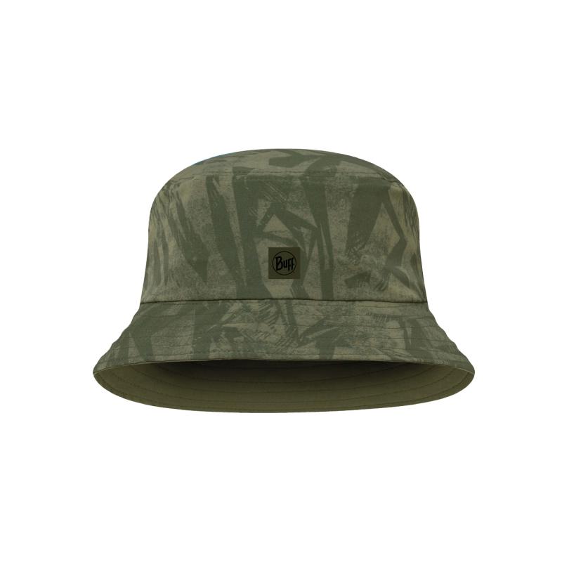 Buff Adventure Bucket Hat Açai Khaki S/M