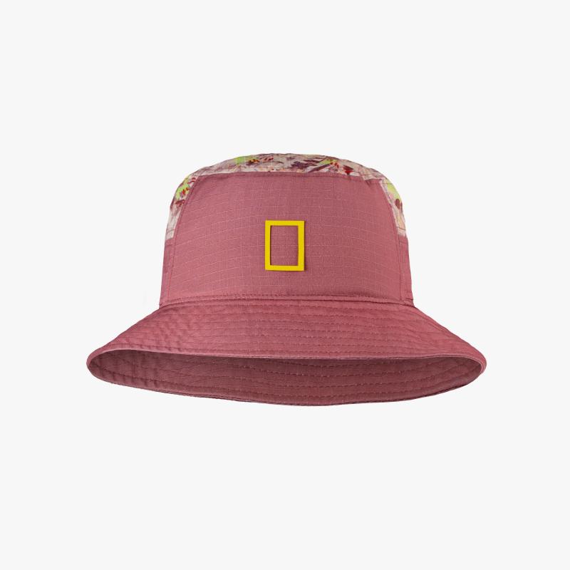 Buff Sun Bucket Hat Temara Damask