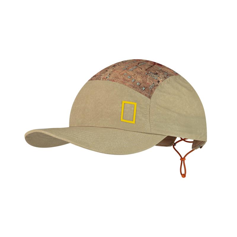 Buff 5 Panel Explore Cap Geos Brindle