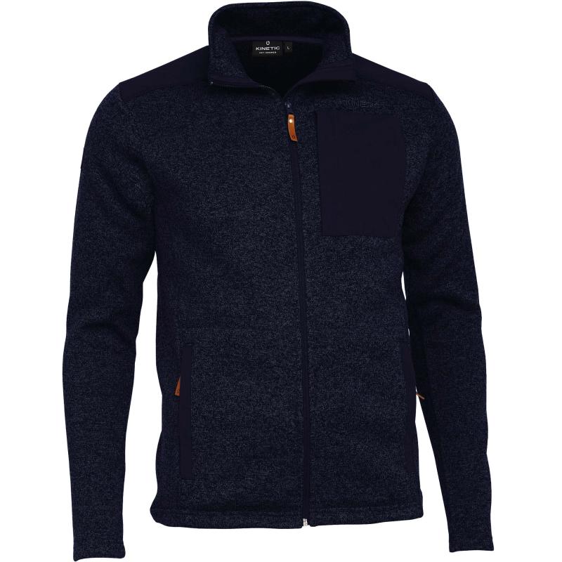 Kinetic Upland Knit M Navy