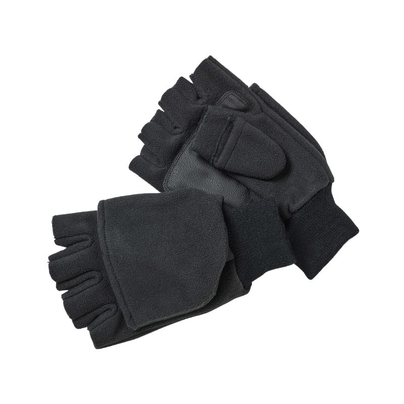 Kinetic Wind Stop Fold Over Mitt M Black