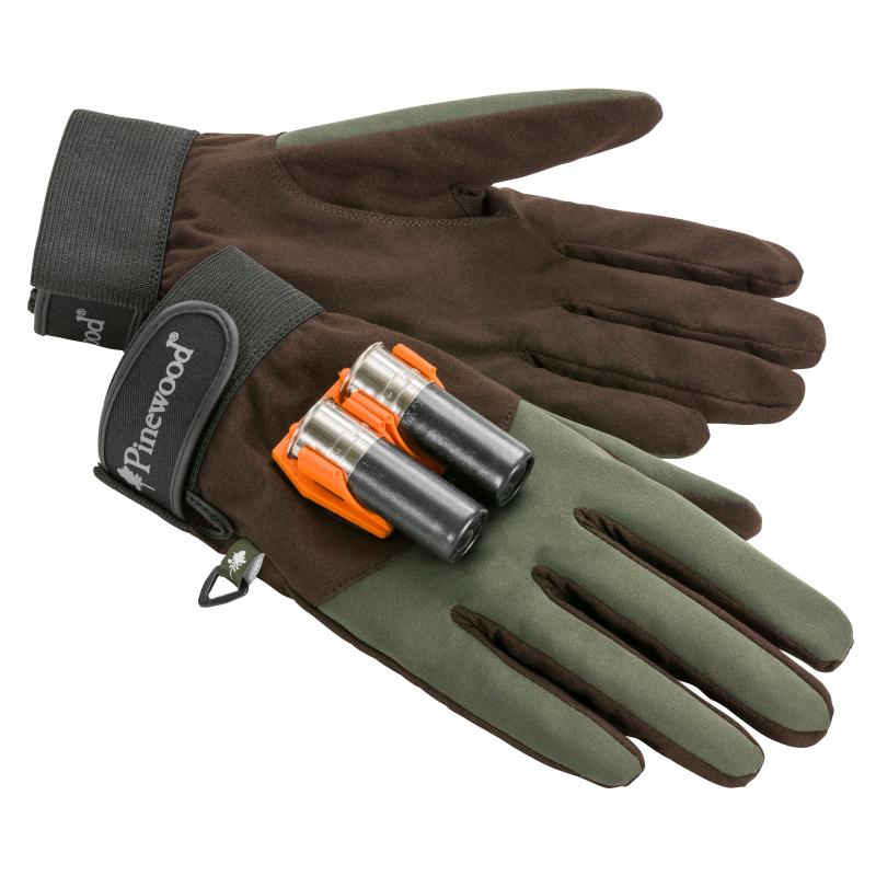 Pinewood Quick Reloader Glove Mossgreen/D.Brown 6