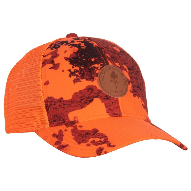 Pinewood Hunters Mesh Cap Strata Blaze Unisize