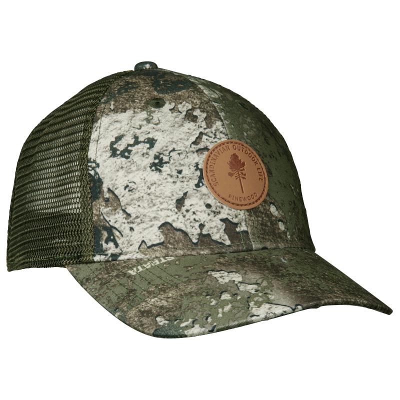 Pinewood Hunters Mesh Cap Strata/Mossgreen Unisize