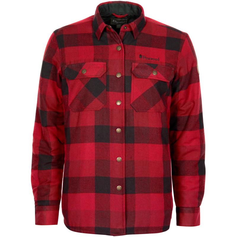 Pinewood Canada Classic 2.0 Women Shirt Red/Black S