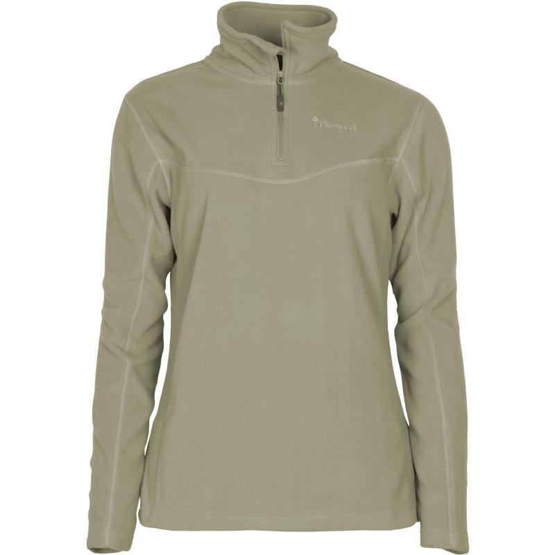 Pinewood Tiveden Fleece Women Sweater Mid Khaki S