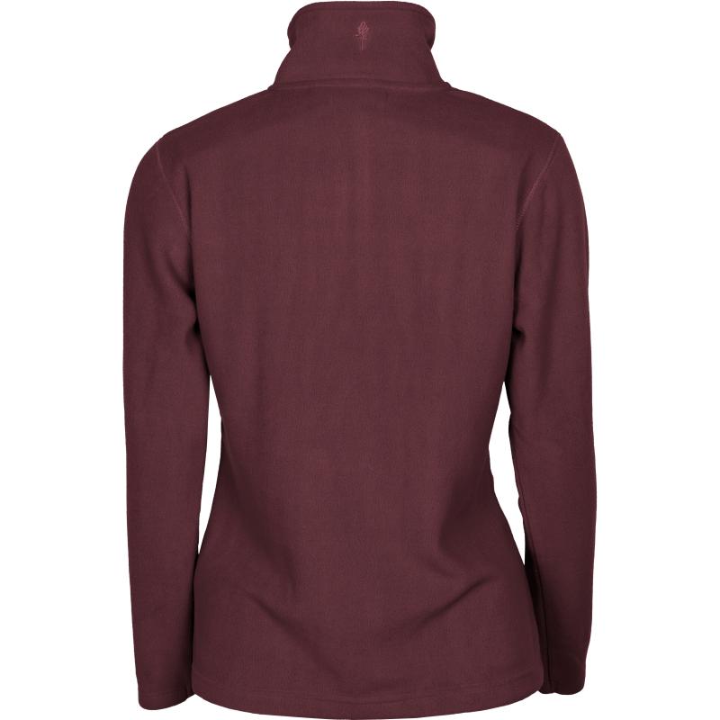 Pinewood Tiveden Fleece Women Sweater Earth Plum XS