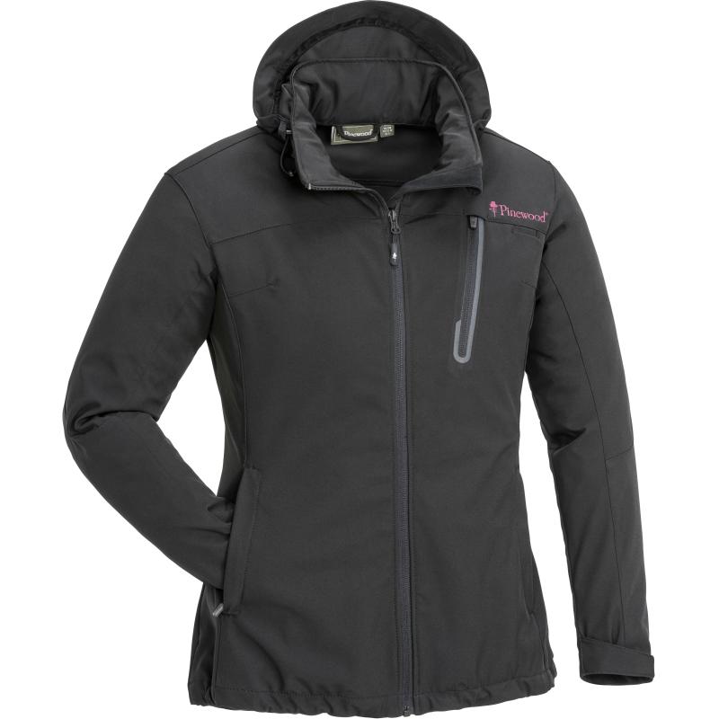 Pinewood Wilda Stretch Shell Women Jacket Black M