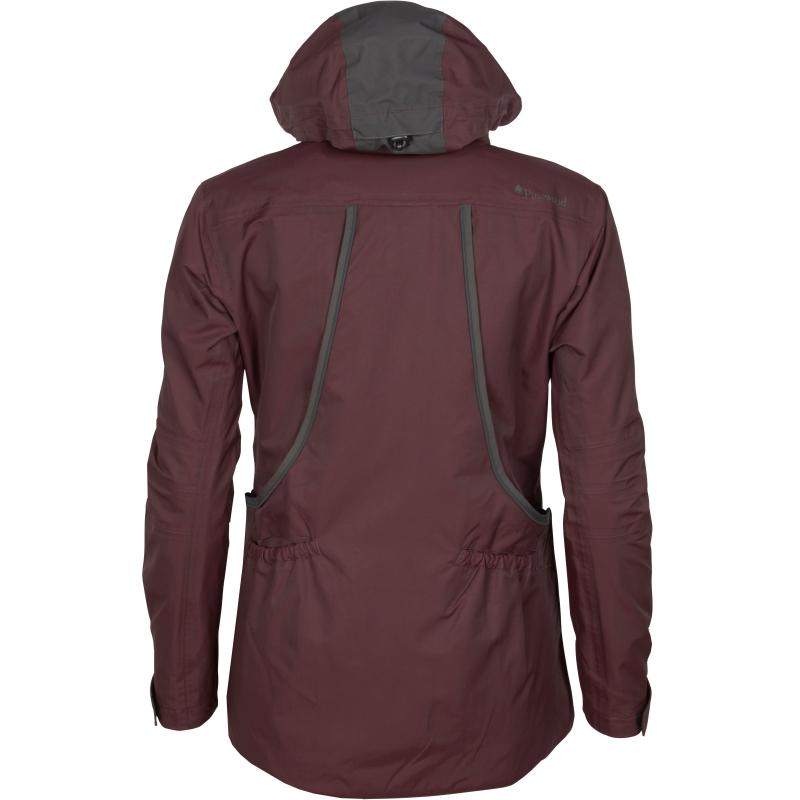 Pinewood Dog Sports 2.0 Women Jacket Earth Plum/D.Anthracite S