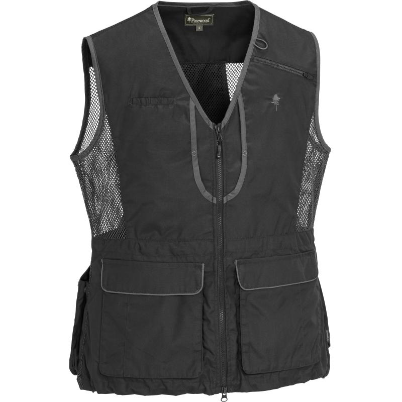 Pinewood Dog Sports 2.0 Women Vest Black/D.Anthracite XS