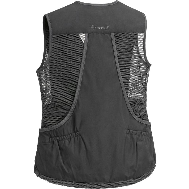 Pinewood Dog Sports 2.0 Women Vest Black/D.Anthracite S