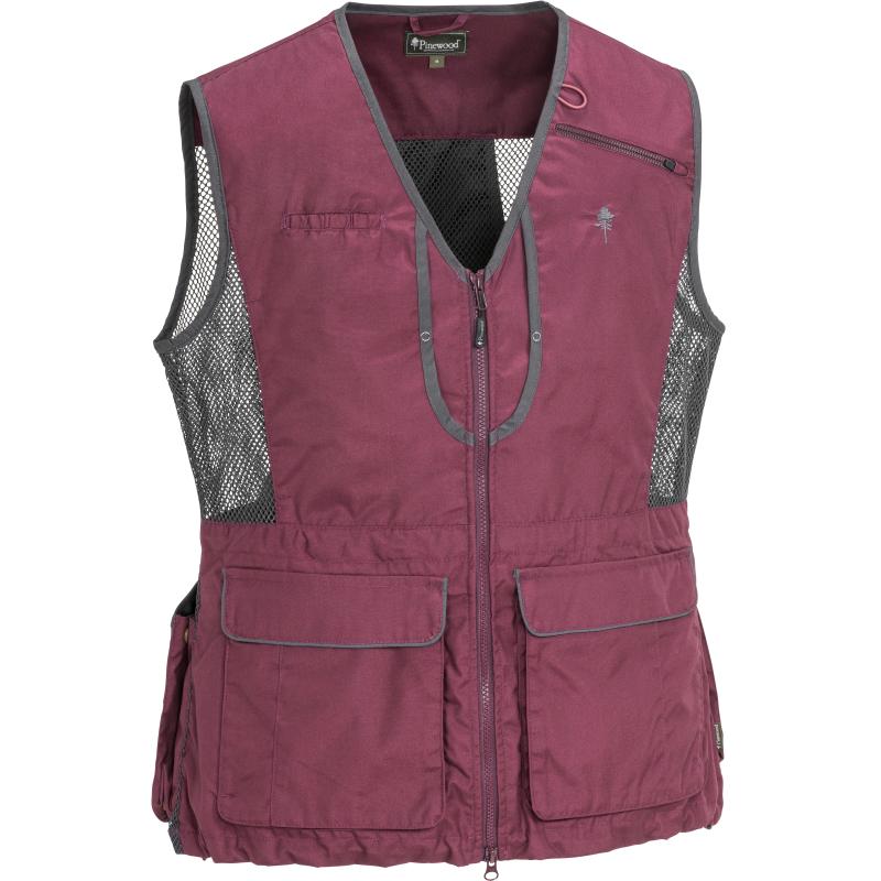 Pinewood Dog Sports 2.0 Women Vest Plum/D.Anthracite XS