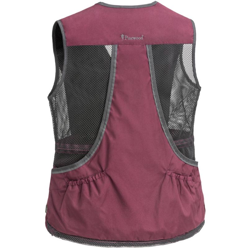 Pinewood Dog Sports 2.0 Women Vest Plum/D.Anthracite XS