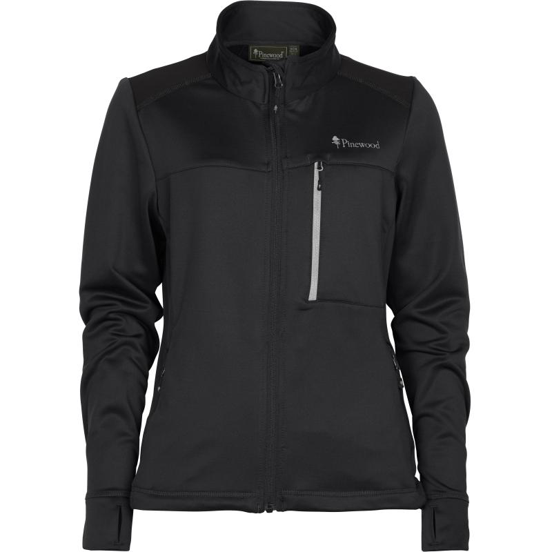 Pinewood Abisko Power Fleece Jacket Women Black XS