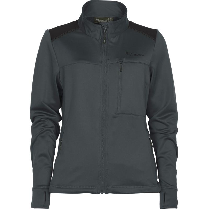 Pinewood Abisko Power Fleece Jacket Women Urban Grey XS