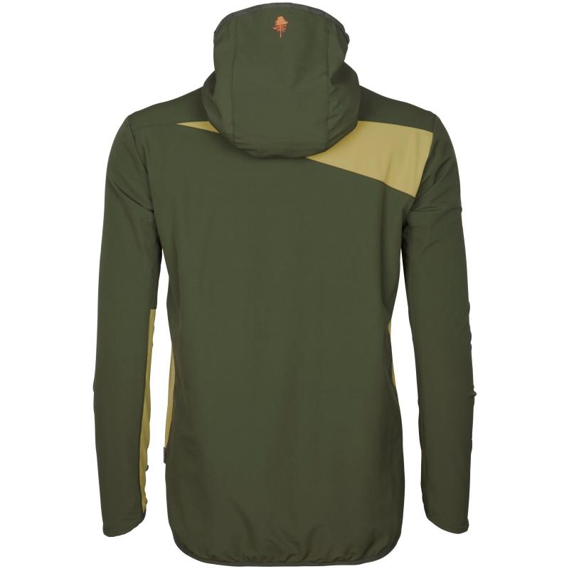 Pinewood Abisko Light Stretch Women Jacket Golden Hay/Mossgreen S