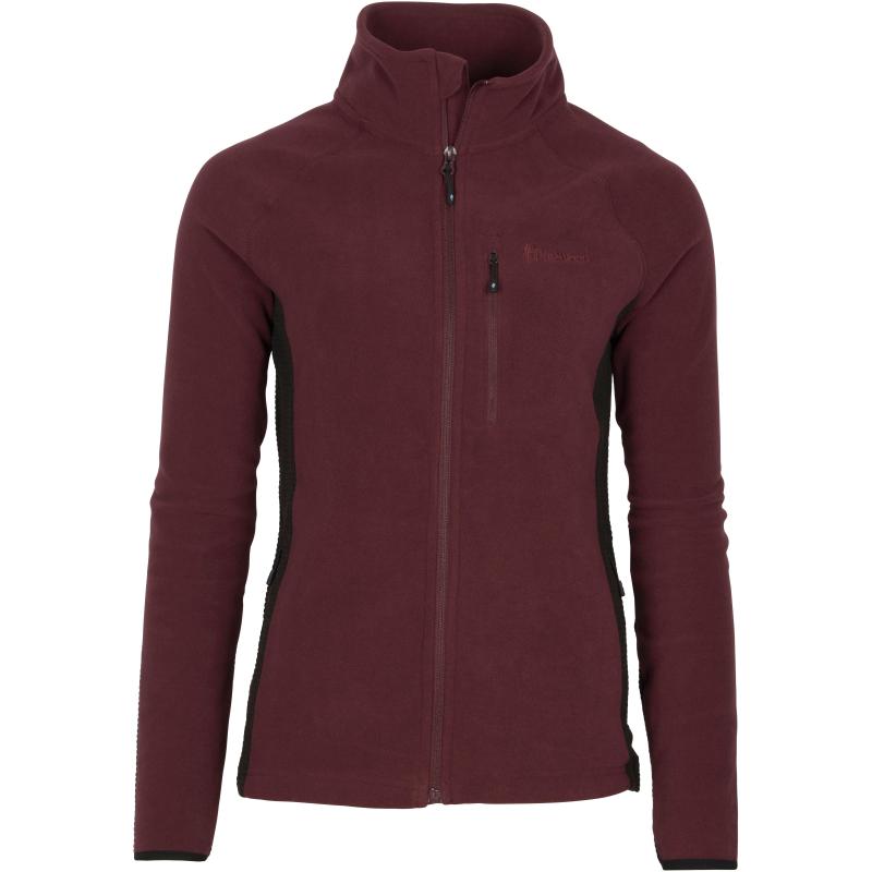 Pinewood Air Vent Women Fleece Jacket  Earth Plum XS