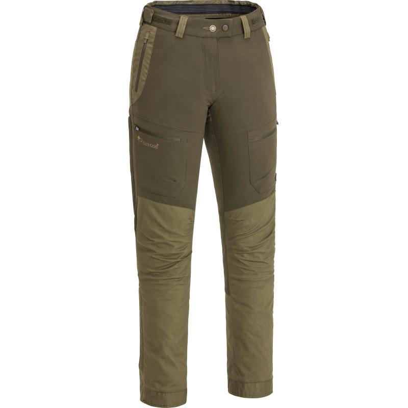 Pinewood Finnveden Hybrid Extreme Women Trouser D.Olive/H.Olive 34