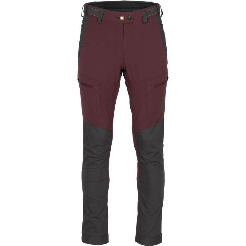 Pinewood Finnveden Hybrid Xtr. Women Trouser Earth Plum/D.Anthracite 34