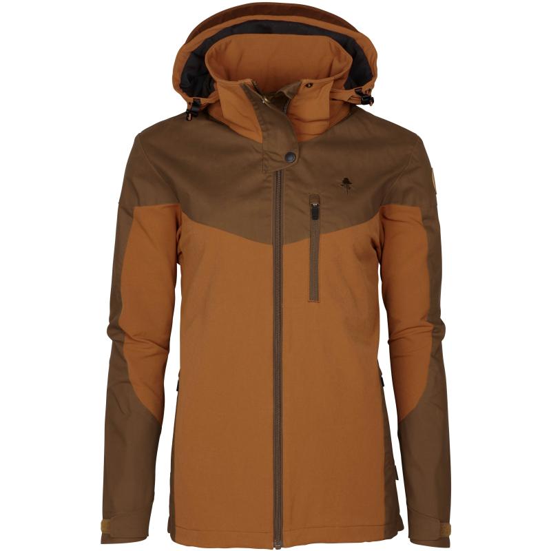 Pinewood Finnveden Hybrid Women Jacket Fudge/Nougat XS