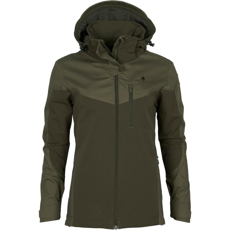 Pinewood Finnveden Hybrid Women Jacket D.Olive/H.Olive XS