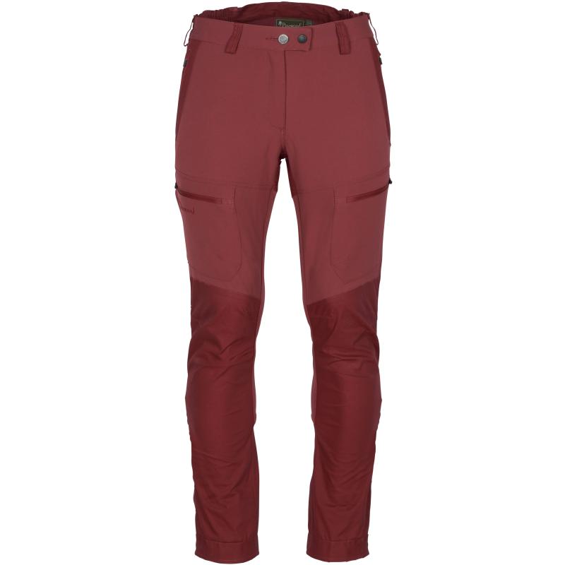 Pinewood Finnveden Hybrid Women Trouser D.Red/D.Tomato 34