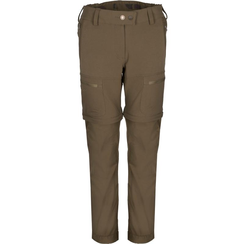 Pinewood Finnveden Hybrid Zip-Off Women Trouser H.Olive 34