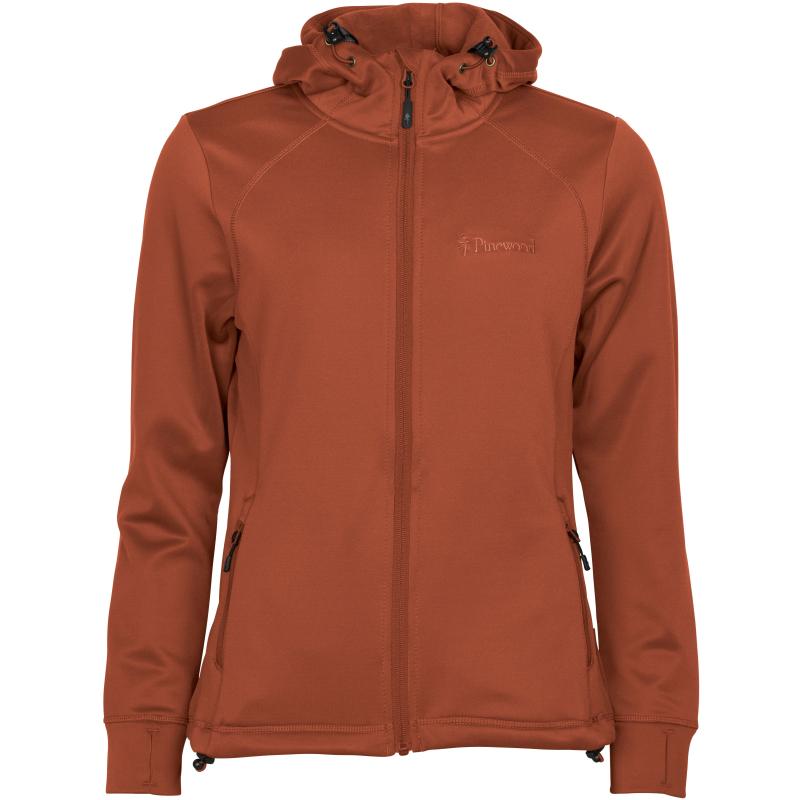 Pinewood Finnveden Women Hoodie Terracotta XS