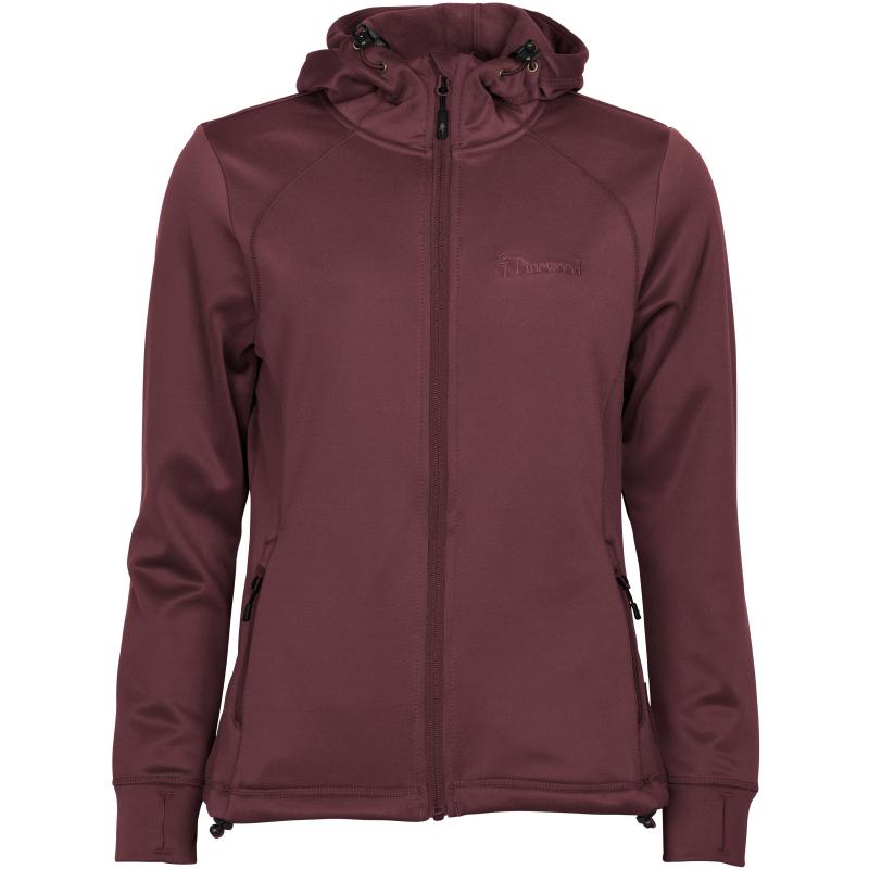 Pinewood Finnveden Women Hoodie Earth Plum XS