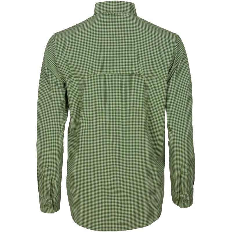 Pinewood InsectSafe Women Shirt Pine Green/Offwhite XS