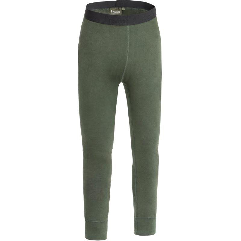 Pinewood Abisko Merino Base Layer Damen Hose D.Mossgreen XS