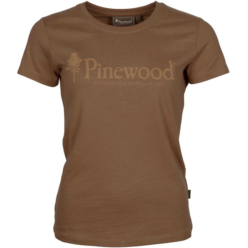 Pinewood Outdoor Life Women T-Shirt Nougat XS