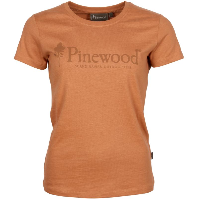 Pinewood Outdoor Life Women T-Shirt L.Terracotta S