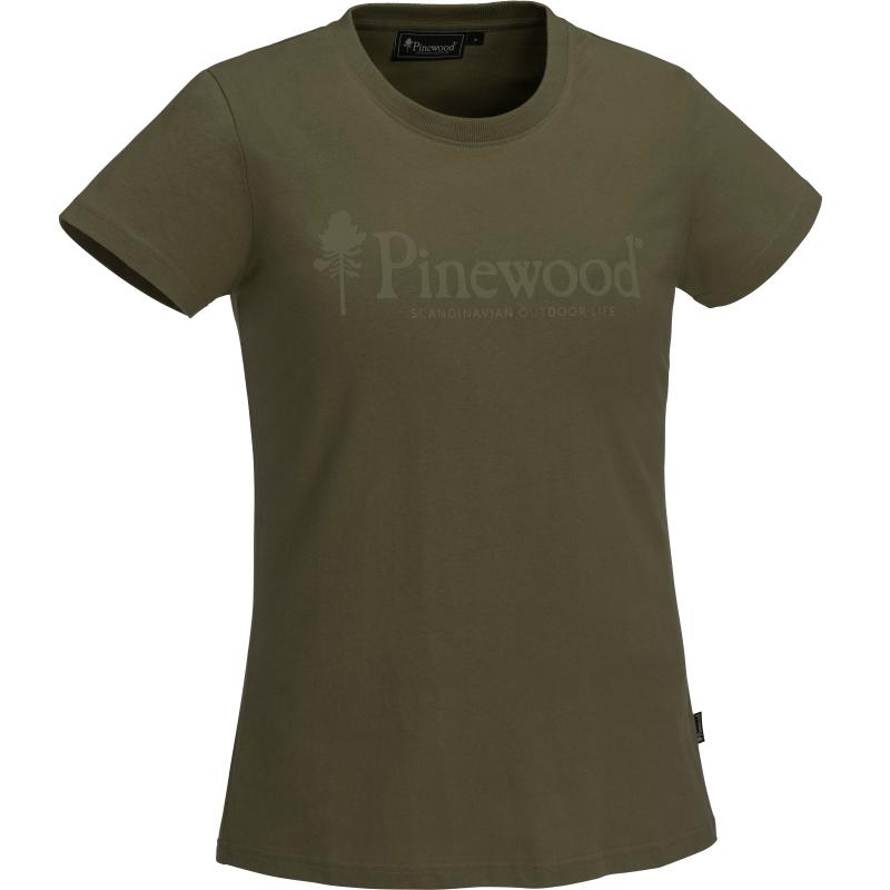 Pinewood Outdoor Life Women T-Shirt H.Olive XS